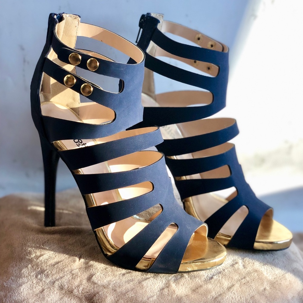 Charlotte Russe Navy Heels